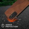 Калъф Kwmobile за Samsung Galaxy A54 5G, кафяв, дърво, KWM000021OD001C