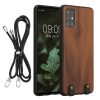 Калъф Kwmobile за Samsung Galaxy A51, кафяв, дърво, KWM000021OE001C