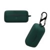 Калъф за слушалки Kwmobile за EarFun Free Pro 3, тъмно зелен, силикон, KWM0000258A002C