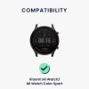 Каишка Kwmobile за Xiaomi Mi Watch/Mi Watch Color Sport, черен/червен, силикон, KWM0000258C001C