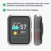 Комплект от 2 капака Kwmobile със защитно стъкло за Huawei Watch D, прозрачен/зелен, пластмаса, KWM000015ER005C