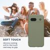 Kwmobile калъф за Google Pixel 8a, светло зелен, силиконов, KWM000020KU003C