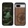 Kwmobile калъф за Google Pixel 8a, кафяв, дърво/силикон, KWM000020KV001C
