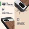 Kwmobile калъф за Google Pixel 8a, кафяв, дърво/силикон, KWM000020KV001C