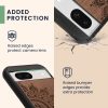 Kwmobile калъф за Google Pixel 8a, кафяв, дърво/силикон, KWM000020KV002C