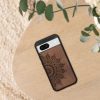 Kwmobile калъф за Google Pixel 8a, кафяв, дърво/силикон, KWM000020KV002C