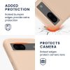 Kwmobile калъф за Google Pixel 8a, кремав, силиконов, KWM000020LB003C