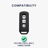 Калъф за ключ Kwmobile за Honda PCX 150/PCX 125 X-ADV/Vario, зелен/златен, силикон, KWM0000259I001C