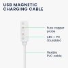 Kwmobile USB кабел за зареждане за Xplora X6 Play, бял, пластмаса, KWM0000259N002C