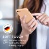 Калъф Kwmobile за Apple iPhone 8/iPhone 7/iPhone SE 2, кремав, силикон, KWM000010IU094C