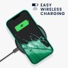 Калъф Kwmobile за Apple iPhone 14, зелен, силикон, KWM000016NI036C