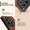 Калъф Kwmobile за OnePlus 12, кафяв, дърво, KWM000022QB001C