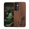 Калъф Kwmobile за Samsung Galaxy A55, кафяв, дърво, KWM000021PL004C