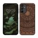 Калъф Kwmobile за Samsung Galaxy A15 5G, тъмно кафяв, дърво, KWM000021PM002C