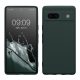 Калъф Kwmobile за Google Pixel 7a, тъмно зелен, силикон, KWM000019YF018C