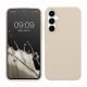 Kwmobile калъф за Samsung Galaxy A35, кремав, силиконов, KWM000021PA006C
