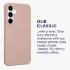 Калъф Kwmobile за Samsung Galaxy A35, розов, силикон, KWM000021PC001C
