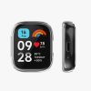 Комплект от 2 калъфа Kwmobile за Xiaomi Redmi Watch 3 Active, прозрачен/черен, силикон, KWM000024YF003C