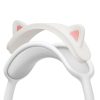 Каишка за слушалки Kwmobile за Apple AirPods Max, бяла, силикон, KWM000025AD001C