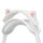 Каишка за слушалки Kwmobile за Apple AirPods Max, бяла, силикон, KWM000025AD001C