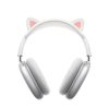 Каишка за слушалки Kwmobile за Apple AirPods Max, бяла, силикон, KWM000025AD001C