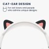 Калъф Kwmobile за Apple AirPods Max, черен/розов, силикон, KWM000025AD002C