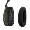 Комплект от 2 възглавнички за уши Kwmobile за TurtleBeach Beach Recon 70, черно/бяло, мрежа, KWM000025AK001C
