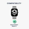 Комплект от 2 защитни фолиа Kwmobile за Xiaomi Redmi Watch 4, прозрачно/черно, полимер, KWM000025BC001C