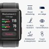Комплект от 2 защитни фолиа Kwmobile за Huawei Watch D, прозрачно/черно, полимер, KWM000025BK001C