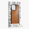 Калъф Kwmobile за Apple iPhone 15 Pro Max, кафяв, дърво, KWM000020EF003C