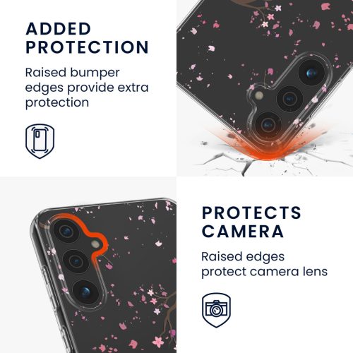 Kwmobile калъф за Samsung Galaxy A55 5G, многоцветен, силиконов, KWM000021PU002C