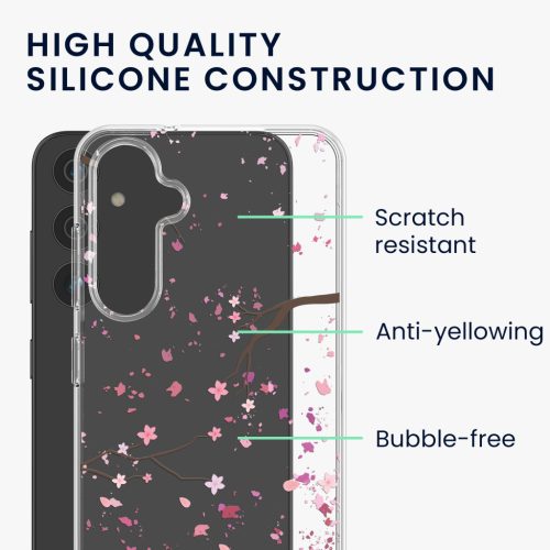 Kwmobile калъф за Samsung Galaxy A55 5G, многоцветен, силиконов, KWM000021PU002C