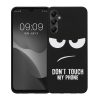 Калъф Kwmobile за Samsung Galaxy A05s, черен/бял, силикон, KWM000021PY001C