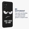 Калъф Kwmobile за Samsung Galaxy A05s, черен/бял, силикон, KWM000021PY001C