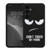 Калъф Kwmobile за Samsung Galaxy S23 FE, черен/бял, силикон, KWM000021PZ001C