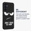 Калъф Kwmobile за Samsung Galaxy A25, черен/бял, силикон, KWM000021QB001C