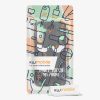 Калъф Kwmobile за Samsung Galaxy A25, черен/бял, силикон, KWM000021QB001C