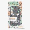 Калъф Kwmobile за Samsung Galaxy A35, черен/бял, силикон, KWM000021QC001C