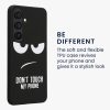 Калъф Kwmobile за Samsung Galaxy S24, черен/бял, силикон, KWM000021QE001C