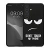 Калъф Kwmobile за Samsung Galaxy S24 Plus, черен/бял, силикон, KWM000021QF001C