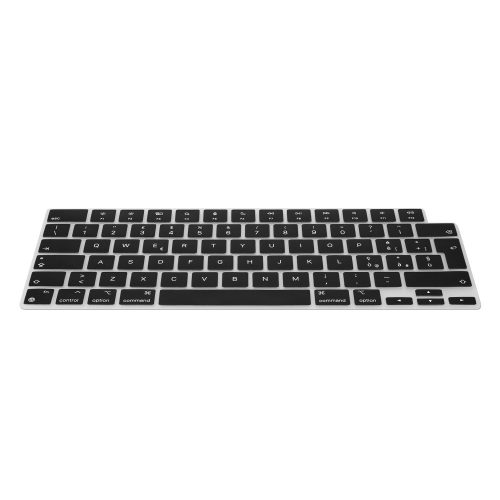 Капак клавиатура Kwmobile за Apple MacBook Pro M2 16" (2023)/MacBook Pro M3 16" (2023), черен, силикон, KWM000025BV001C