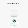 Калъф за слушалки Kwmobile за Xiaomi Redmi Buds 5 Pro, черен, силикон, KWM000025CA001C