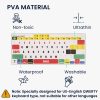 Стикер за клавиатура Kwmobile за Apple MacBook Air M1 13" (2020), многоцветен, пластмаса, KWM000025CQ001C