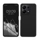 Kwmobile калъф за Xiaomi Redmi Note 13, черен, силиконов, KWM000020LS001C