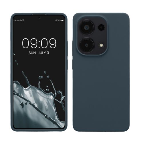 Kwmobile калъф за Xiaomi Redmi Note 13 Pro, тъмнозелен, силиконов, KWM000020LT003C