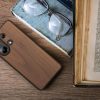Kwmobile калъф за Xiaomi Redmi Note 13, кафяв, дърво/силикон, KWM000020LU001C
