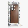 Kwmobile калъф за Xiaomi Redmi Note 13, кафяв, дърво/силикон, KWM000020LU001C