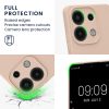 Kwmobile калъф за Xiaomi Redmi Note 13, кремав, силиконов, KWM000020LW002C