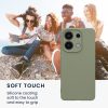 Kwmobile калъф за Xiaomi Redmi Note 13, светло зелен, силиконов, KWM000020LW003C