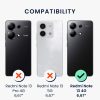 Калъф Kwmobile за Xiaomi Redmi Note 13, син, силикон, KWM000020LX001C